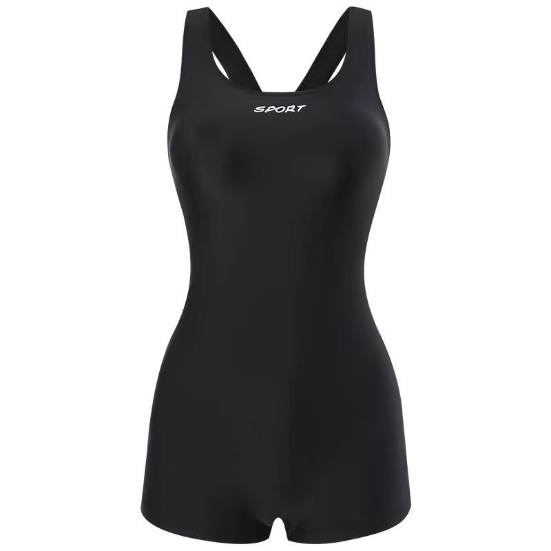 2024 Women's Plus Size Competition Swimsuit - One-Piece with Briefs