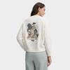 New FILA Sweatshirt Women's Cloud White F11W438203FWT