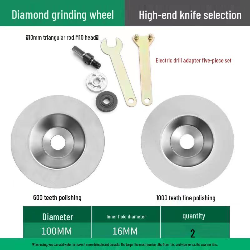 Multi-Purpose Diamond Grinding Wheel for Kitchen Knives & ScissorsSharpening