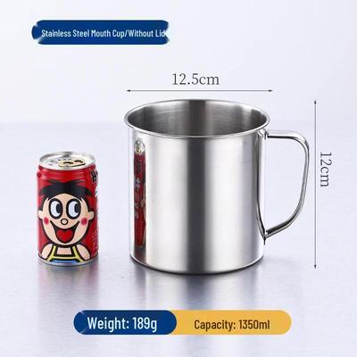 ZLIII 304 Stainless Steel Mug with Handle and Lid