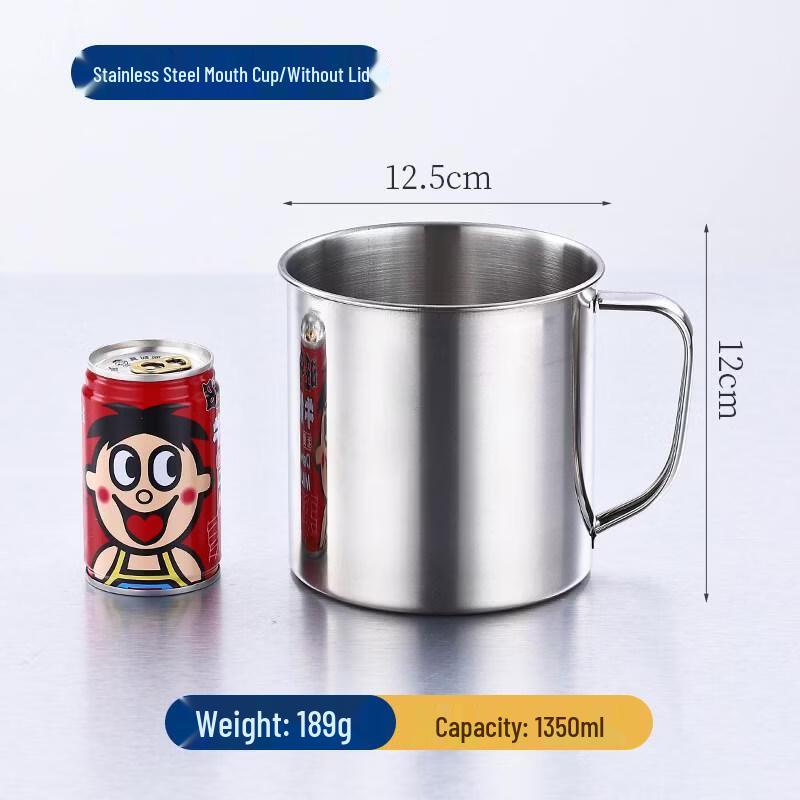 ZLIII 304 Stainless Steel Mug with Handle and Lid