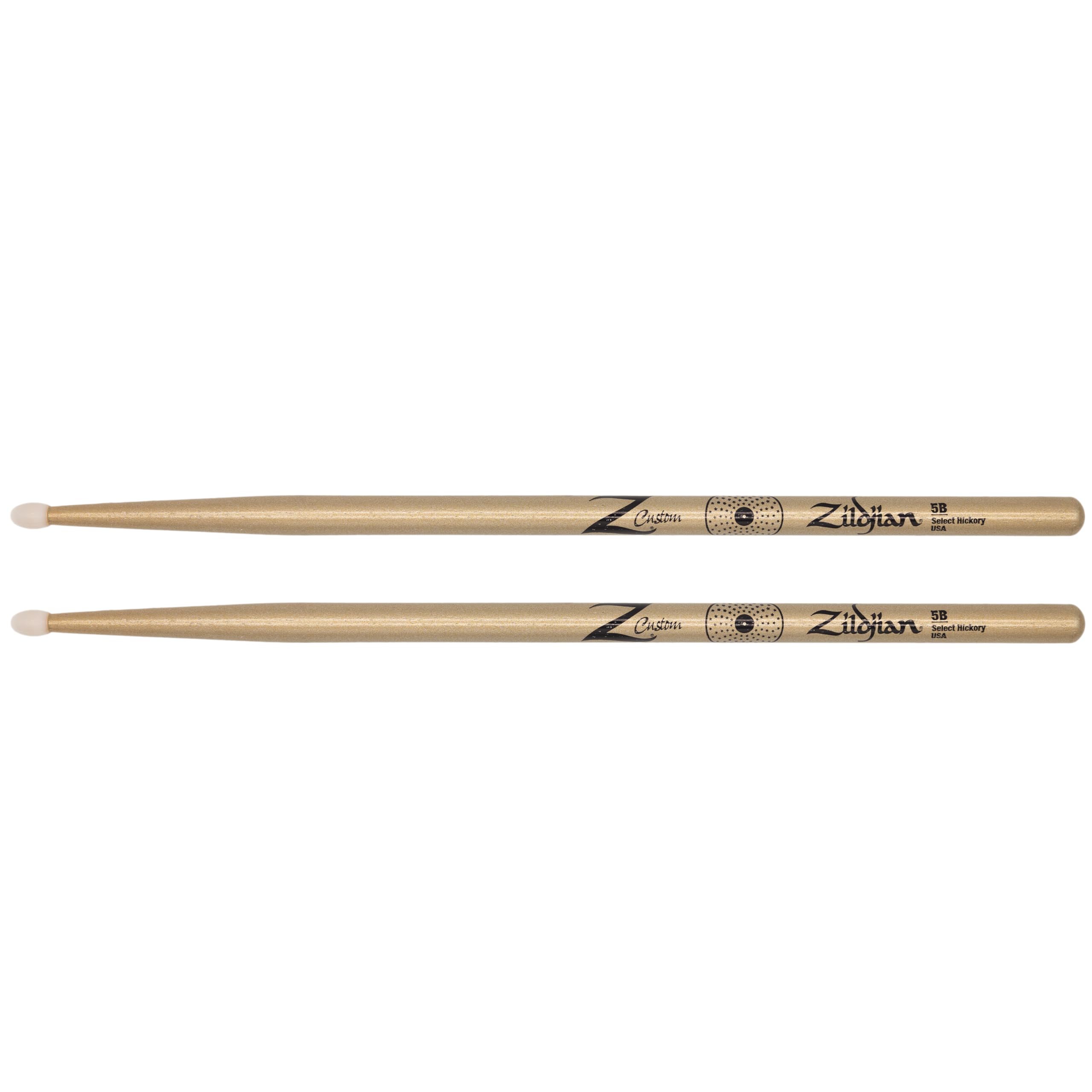 

Zildjian Z5BCGNZC Stick Z Custom 5B Chroma Gold Nylon TIP Zildjian золотой