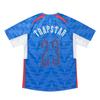 Trapstar London 2026 New Summer Trapstar Logo Diagonal Logo Number 23 Basketball Jersey Football Jersey Gradient Sports Short Sleeved T-shirt