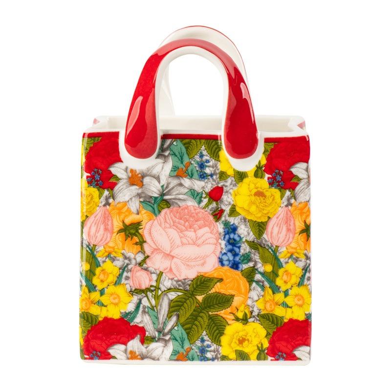 Vase Ceramics Hot Sale Medieval Water Raising Small Vase Retro Pen Holder High Value Ornament Living Room Flower Arrangement