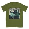 Mens Young Miko 90s Vintage T Shirts  Cotton Tops Funny Short Sleeve Round Collar Tees Graphic TShirts