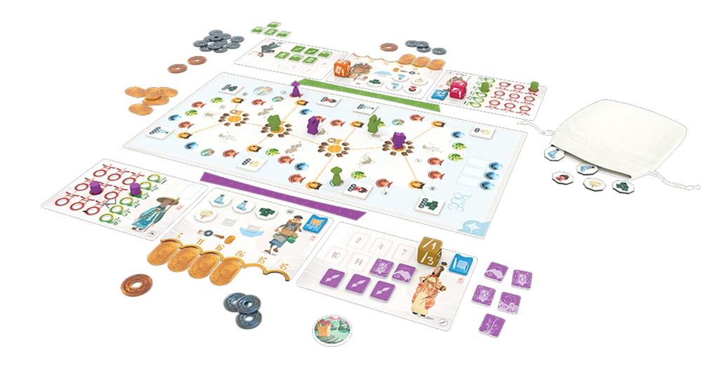 HobbyJAPAN Board Game Tokaido Duo (Japanese Version)