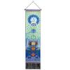 Seven Chakra Tapestry Vertical Wall Hanging Tree of Life Tapestry Tassel Yoga Meditation Tapestry for Bedroom Living Decoration