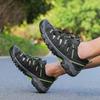 40-47  Summer Men's Leather Beach Sandals Mens Closed Toe Sandals for Men