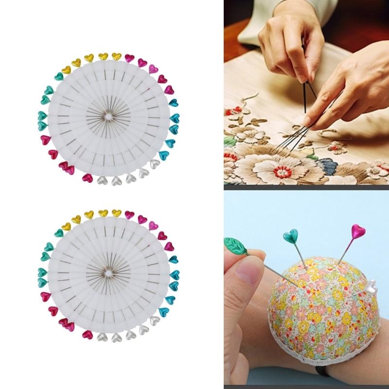 Colorful Sewing Pin Long Quilting Pin Sewing Positioning Pin Dressmaking Pins for Dressmaker Fabric Sewing Project