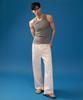 [Cooltandard] Wide Denim Pants [Cream]