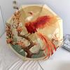 Branch Bird  Pattern, Automatic Folding Umbrella, Portable and Foldable Design, 8 Ribs, a Christmas or Birthday Gift.