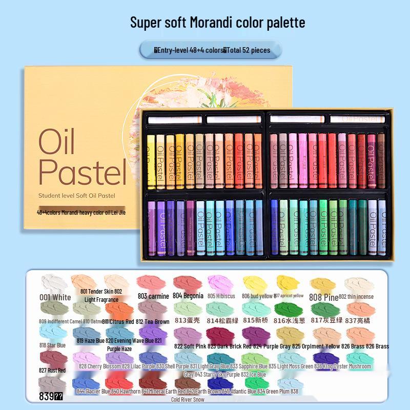 Xin San Cai Super Soft Heavy Color Oil Pastels Set: 24/36 Colors for Students' Art & DIY Projects