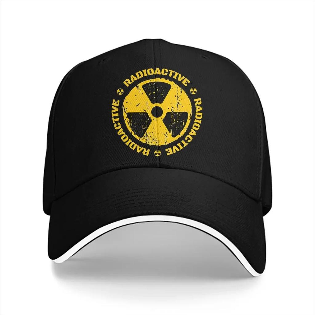 Radiation Symbol Baseball Cap Unisex Hats Women Visor Protection Snapback Radiation Symbol Caps