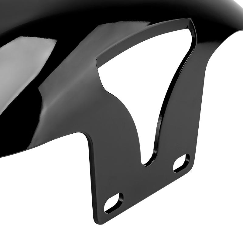 Motorcycle Gloss Black Front Fender Mudguard Motorbike Mudflaps Guard Parts For Harley Softail M8 Fatboy FLFBS FLFB 2018-up