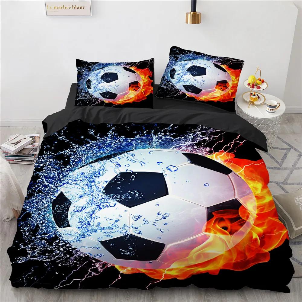 Comforter Football Bed Set Adults Winter S Kidstwin Full Queen King Bedroom Set Home Textile Housse De Couette