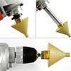 ABBY-Grinding Stone Chamfering Bits Grinding Stone Chamfering Bits For Angle Grinders Countersink Drill Bit 50Mm