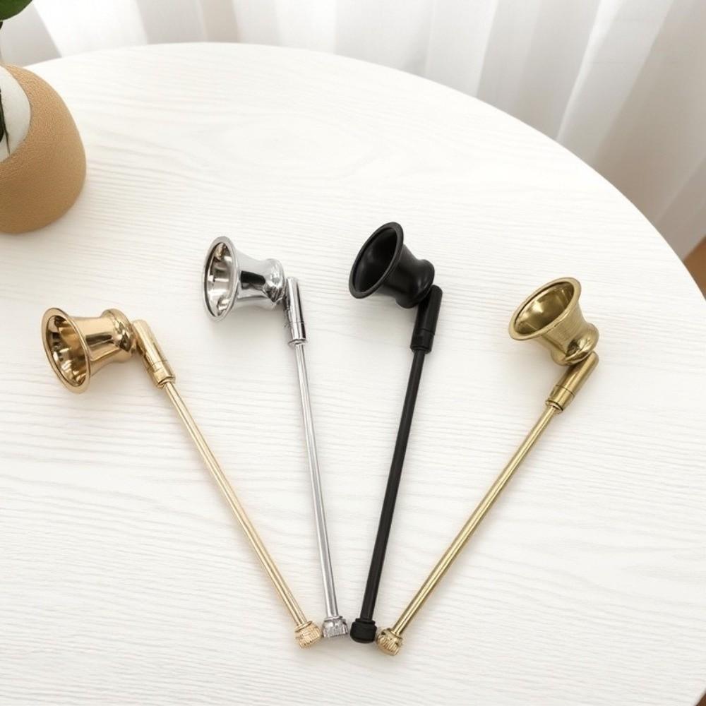 Bell Shaped Candle Snuffer Swingable Flame Cover Elegant Candle Extinguisher  Home