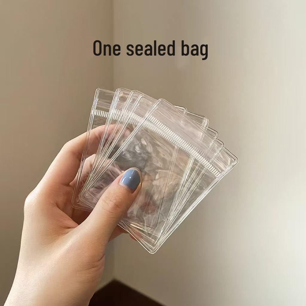 

Anti-Oxidation Jewelry Box: Travel Storage for Earrings, Necklaces, and Bracelets Transparent - Jewelry Bag Small (1 piece)