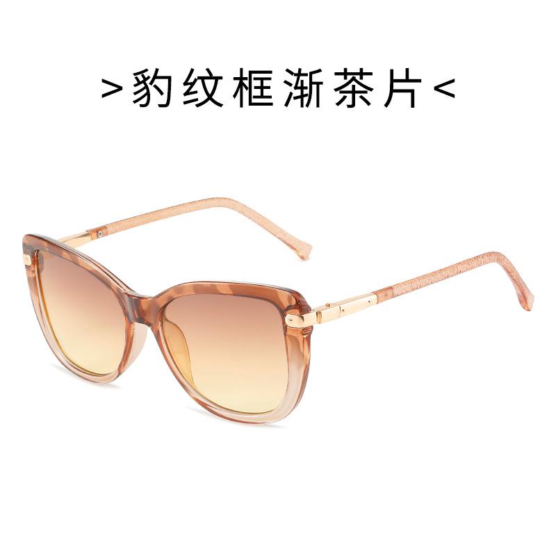 Spring new cat eye sunglasses, European and American personalized ins Internet celebrity glasses, fashion street sunglasses