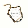 1pc Vintage Double Layer Bracelet, Simple Green Bracelet, Delicate Elegant Fine Jewelry, The Perfect Gift for Couple/Women