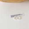 Elegant Simple Circle Pearl Ear Cuff Fake Piercing Clip On Earrings for Women Egirl Fashion Pearls Earcuff Earrings Jewelry