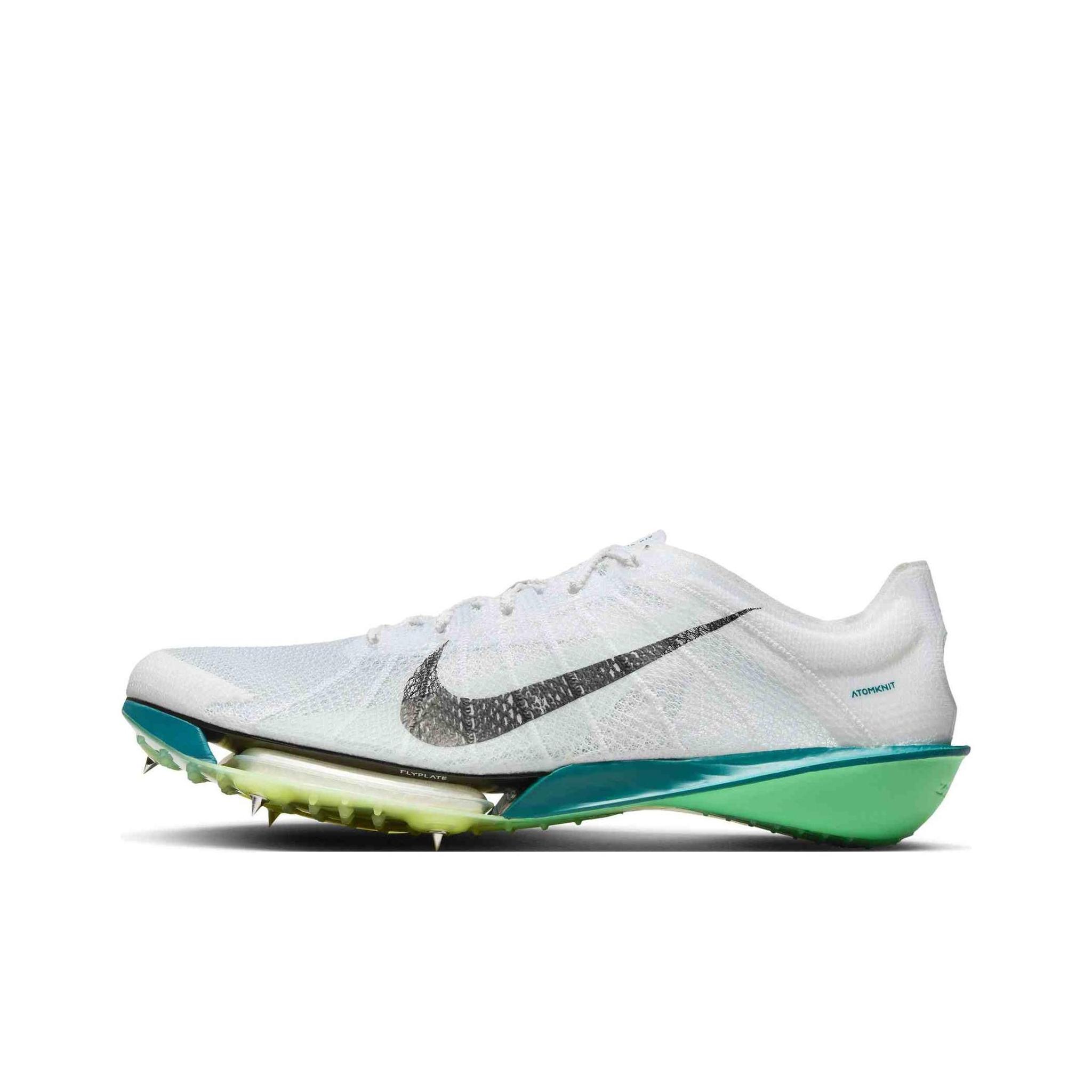 

Кроссовки унисекс Nike ZoomX Victory 2 White Electric Algae Bright-Spruce Black FD8411-100 EU 37.5 зелёный/белый