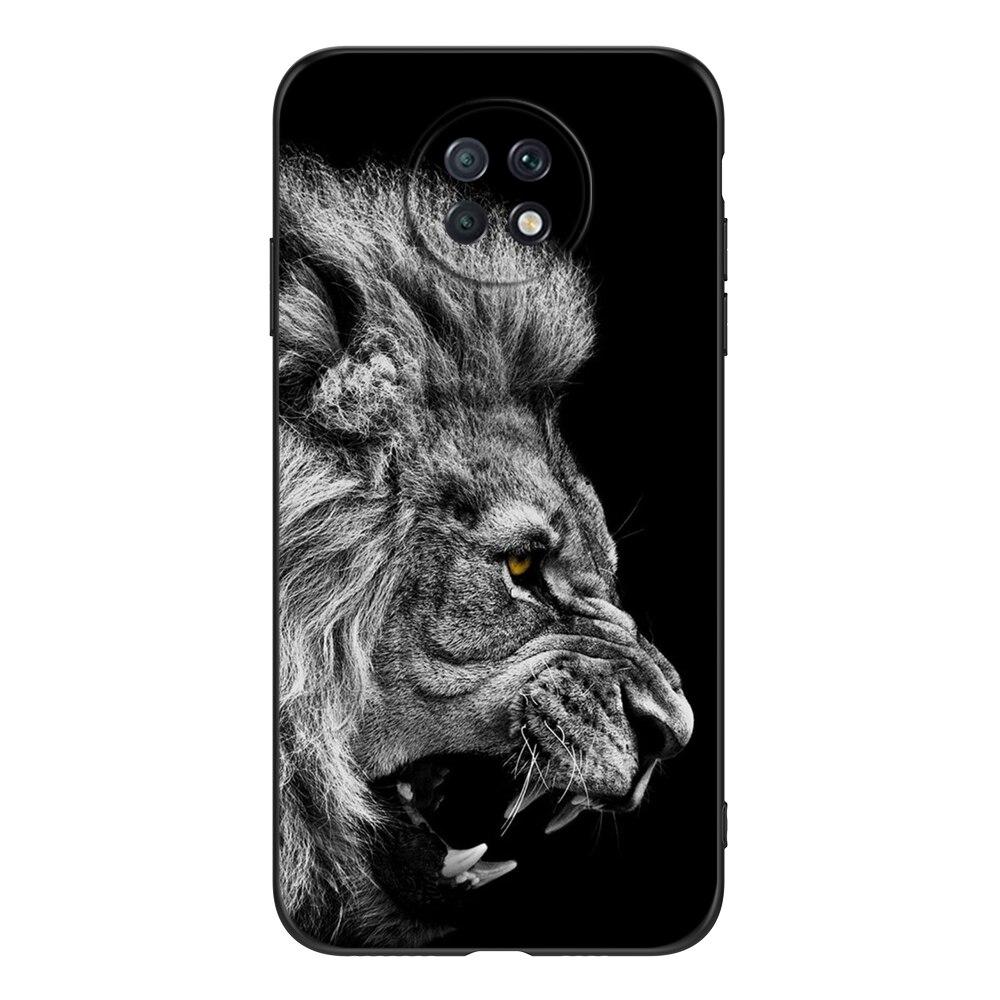 Etui na Xiaomi Redmi Note 9T 6,53 cala Dla Redmi Note 9 T Note9T bumper Etui Funda czarne etui tpu lew wilk tygrys smok