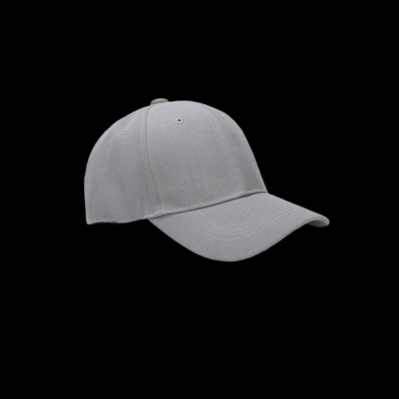 Унисекс бейсболка однотонная M (56-58cm)