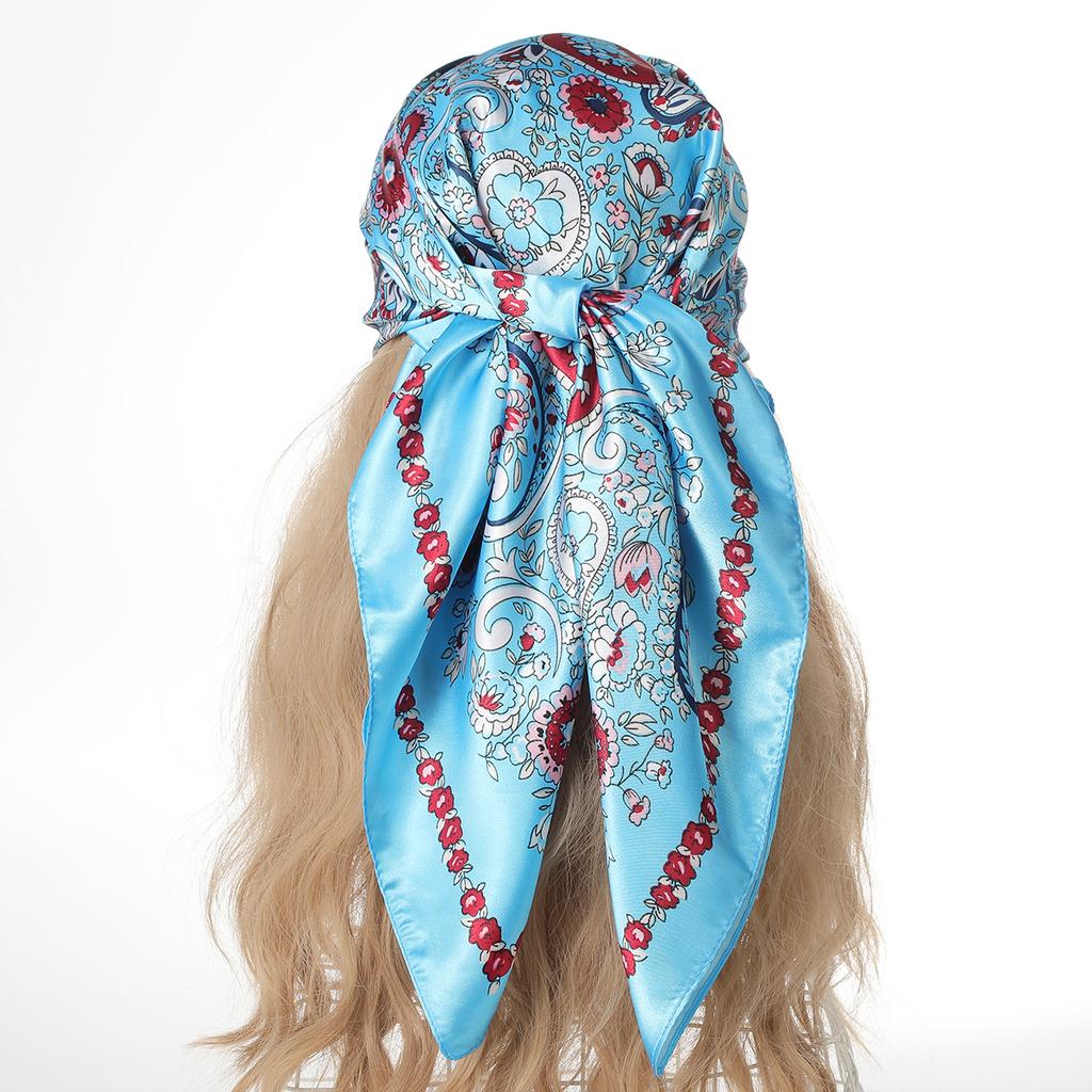 AWAYTR Cashew Pattern Headband Hair Scarf Bands for Women Party Headwear Cartoon Print Bandana Turban Hairband Headpiece