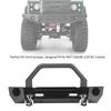 Aluminium Alloy RC Front Bumper Guard Spare Upgrade Parts Accessories for RGT 136100 1 10 RC CrawlerBlack