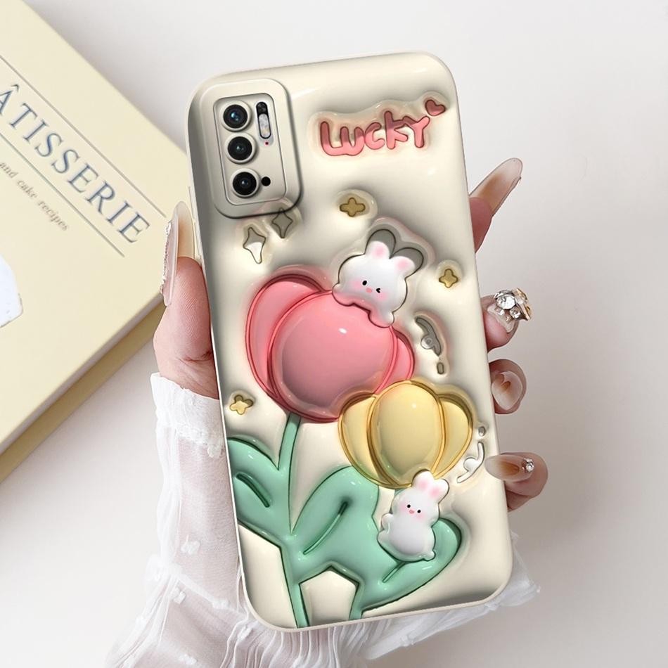 For Xiaomi Poco M3 Pro 5G Phone Case Poco M3 M3Pro Cute New Design Soft Silicone Shockproof Cases