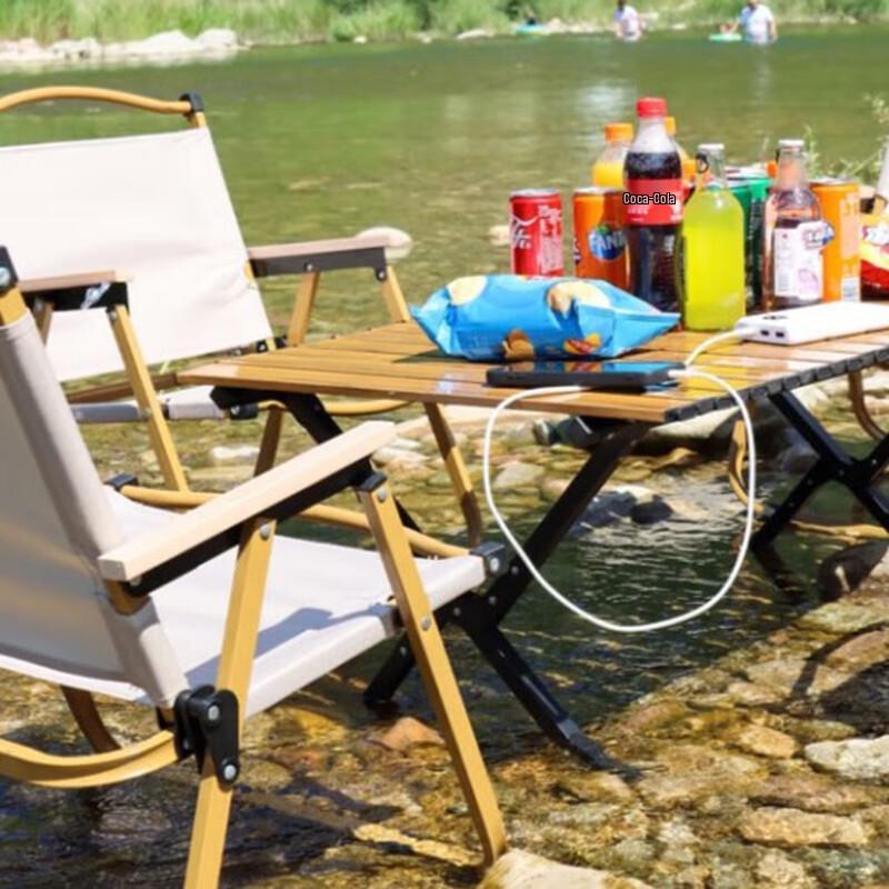 ZISIZ Outdoor Portable Folding Camping Chair
