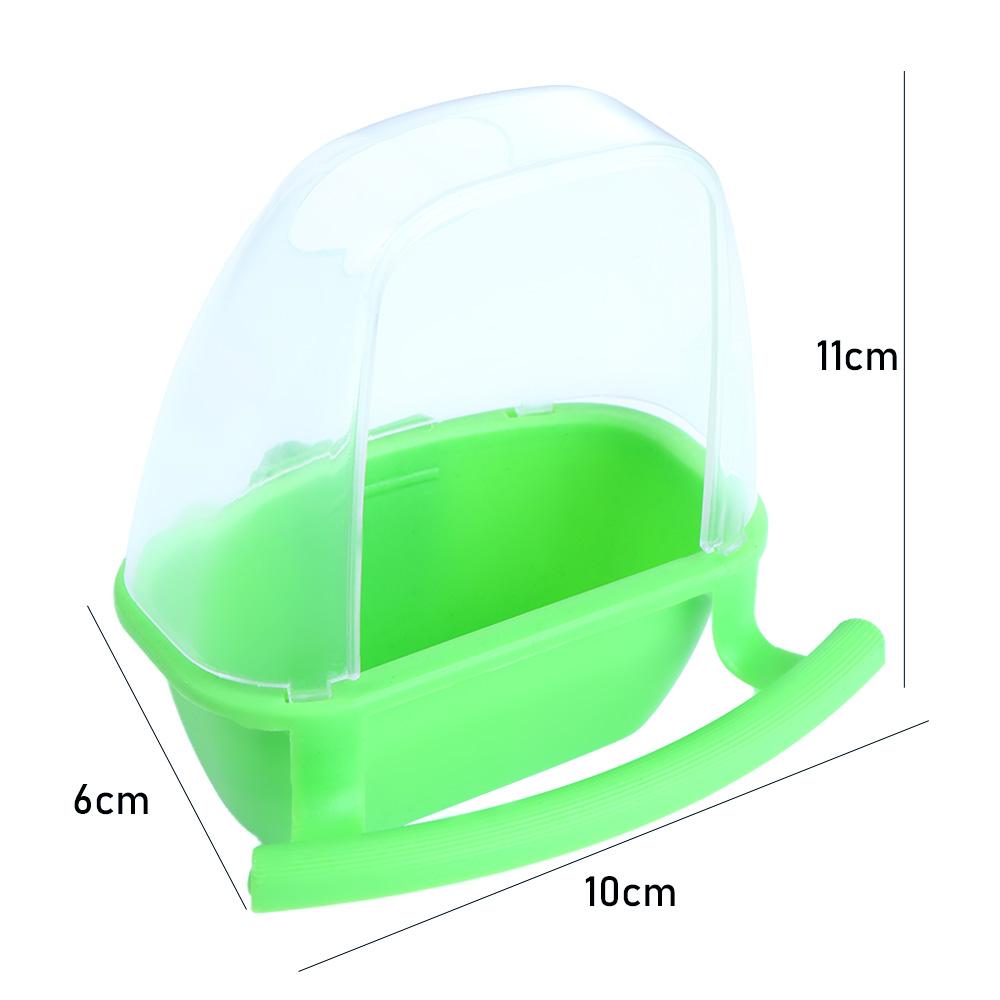 Playing and Eating Fix on Cage Parrot Supplies Bird Feeder Birds Watering Bowl Bird Food Container