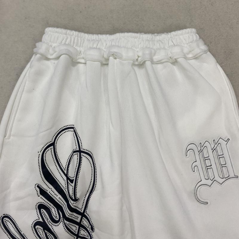 Pantaloni della tuta casual larghi tinta unita alla moda retrò Y2k