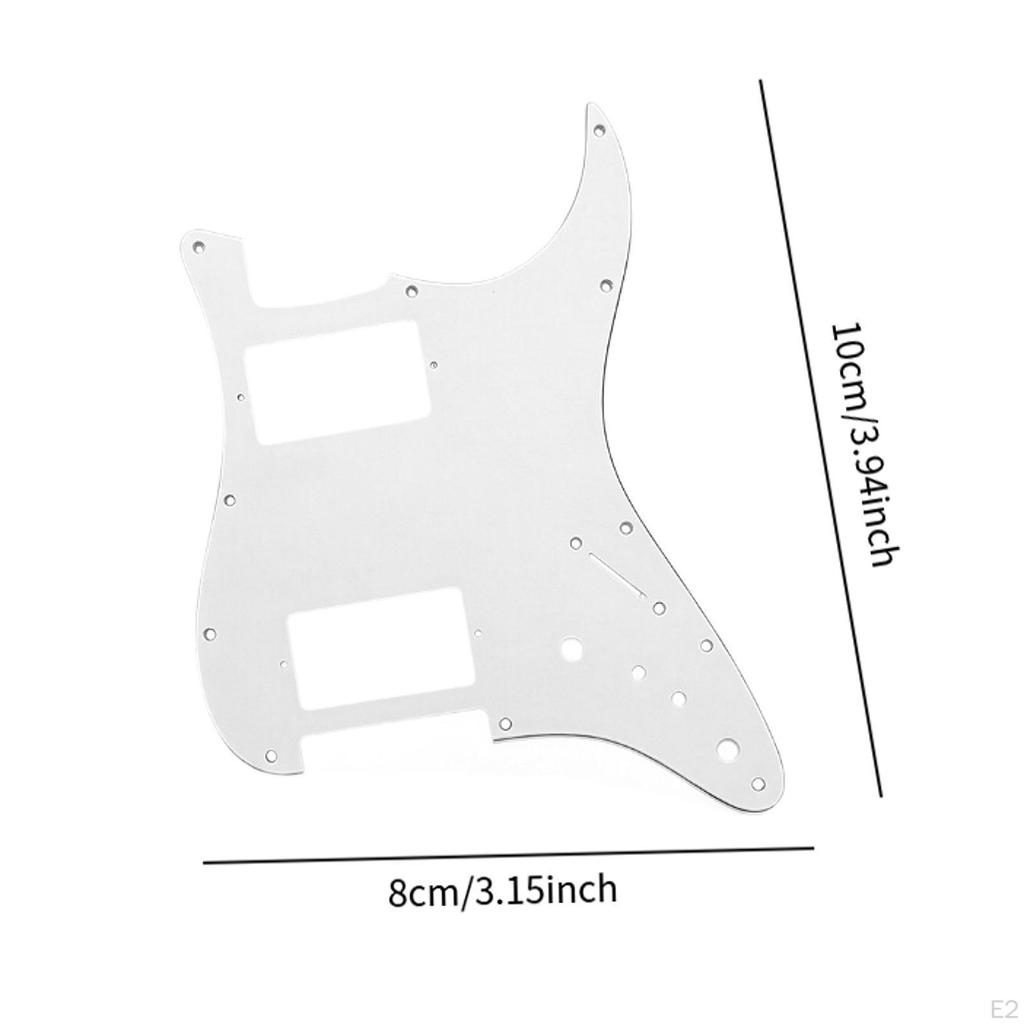 Gitarren-Schlagbrett Zubehör 11 Loch Einfache Montage Ersatz Hohe Zubehörteile