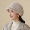 New Basin Hat, Fleece Thickened Warm Knitted Hat, Windproof Ear Protector, Fashionable Wool Hat