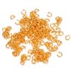 200 Stück/Los Gold Edelstahl Offene Biegeringe Direkt 3/4/5/6/8mm Sprengringe Verbindungsstücke für DIY Schmuckzubehör Herstellung