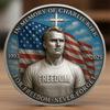 1/2/3/4/5/6Pcs Freedom Liberty Challenge Coin American Flag Keepsake Coin Collectible Souvenir Memorial Badge Veterans