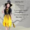 Children's Witch and Princess Halloween Costume Dress