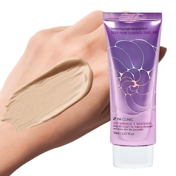 3W Snail Control Silky Pore BB Cream Snail Whitening (15548988) 1 piece