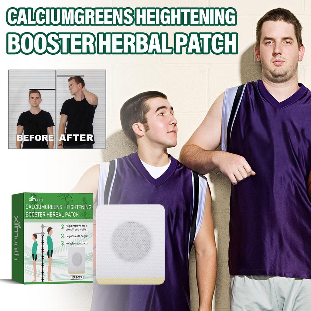 10pcs  Herbal Booster Patch Body Height Care Plantar Acupressure Foot Health Booster Patch