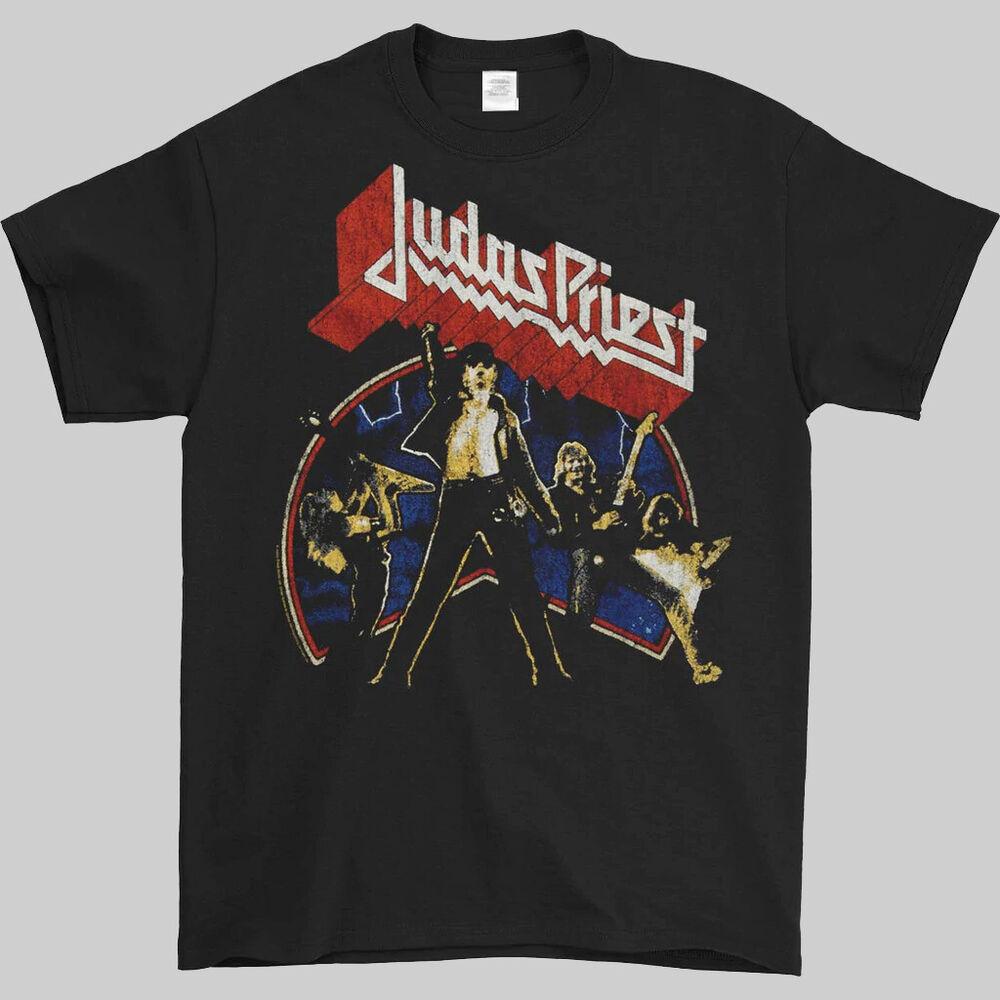 

Черная футболка унисекс Judas Priest Unleashed