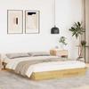 VidaXL Bed Frames Without Mattress 160x200 Cm Solid Oak Wood 3315731