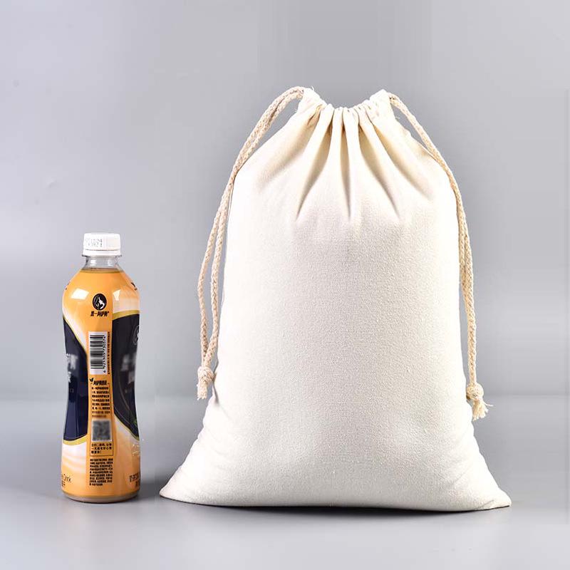 Borsa in Tela con Coulisse Disponibile per Farina, Riso, Polveri o Regali