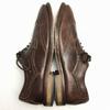 90s Made in Portugal H BY HUDSON Handmade Wingtip Business Shoes Brown Size 41 26.0 Men’s(USED)