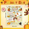 AmazingSpark 60 Pcs Thanksgiving Coloring Craft for Kids 13 x 11 Inch All About Thanksgiving Posters Storytelling to Color Paper Activities for
