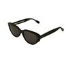 New Wang Jiayi style acetate black and white cat-eye sunglasses Fakme Sunglasses for men and women with UV protection redzons