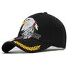 Peaked Cap Popular Camo Usa Eagle Head Embroidered Baseball Cap