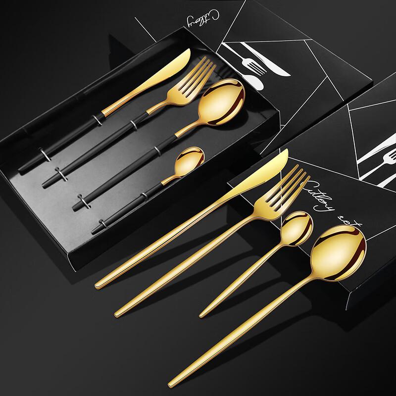 ZISIZ Zestaw sztućców ze stali nierdzewnej