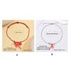 Modern Coral Ceramic Jewelry Necklace Adjustable Clavicle Chain Comfortable Wear Jewelry for Daily Use or Celebrations